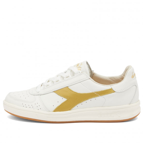 Diadora B.Elite '84 Sneaker in White/Gold - 201-181586-C1070