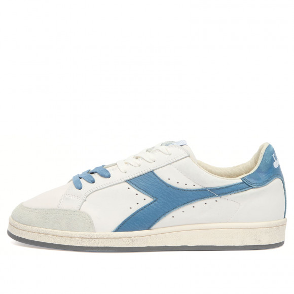 Diadora Men's Prestige  Sneaker in White/Blue Shadow - 201-182230-D1324