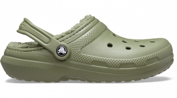 Crocs Classic Lined Klompen Unisex Cargo - 203591-3BX