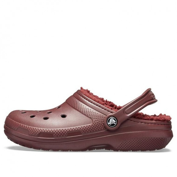 Crocs Classic Clog Sports Unisex Wine Red Sandals - 203591-60U