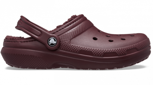 Crocs | Unisex | Classic Lined | Clogs | Heritage Red | - 203591-7CU