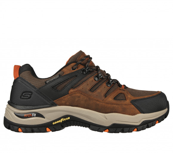 Skechers Men's Relaxed Fit: Arch Fit Dawson - Argosa Boots in Brown ...