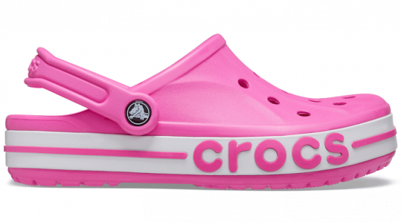 Crocs Bayaband Klompen Unisex Electric Pink - 205089-6QQ