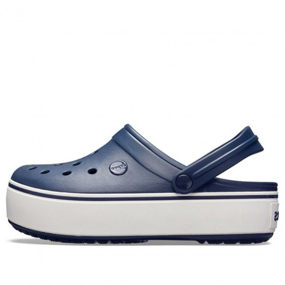 (WMNS) Crocs Beach Deep Blue Sandals - 205434-462