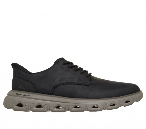 Skechers Men's Slip-ins Relaxed Fit: Glide-Step Cavern - Cody Shoes in Black - 205999