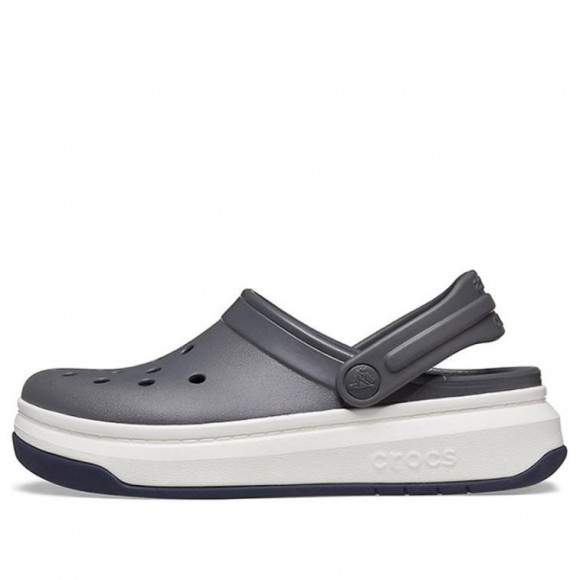 Crocsband Full Force Thick Sole Gray Sandals - 206122-07I