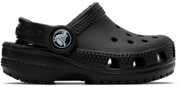 Crocs Baby Black Classic Clogs - 206990-001