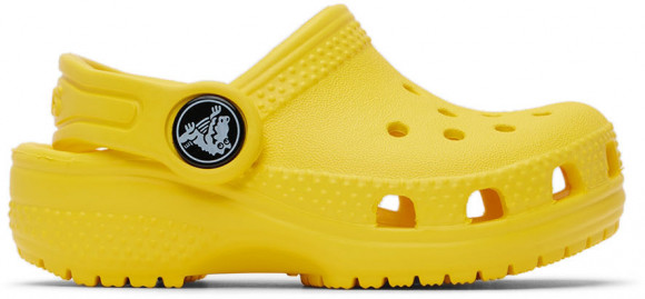 Crocs Baby Yellow Classic Clogs - 206990-7C1