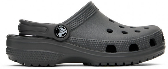 Crocs Kids Gray Classic Clogs - 206991-6SW