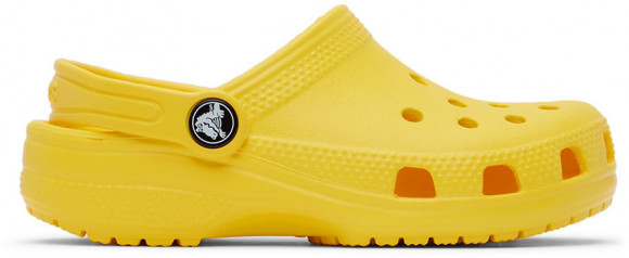 Crocs Kids Yellow Classic Clogs - 206991-7C1