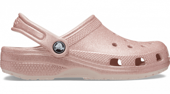 Crocs  Clogs (Shoes) Classic Glitter Clog K  (girls) - 206993-6WV
