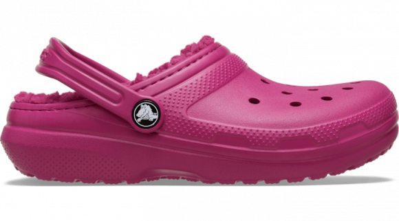 Crocs Classic Lined Klompen Kinder Royal Pink - 207010-7DQ
