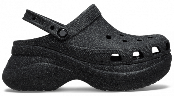 Crocs Classic Platform Ombre Glitter Clogs Women White / Gold Crocs Classic Platform Ombre Glitter Clogs Women White / Gold