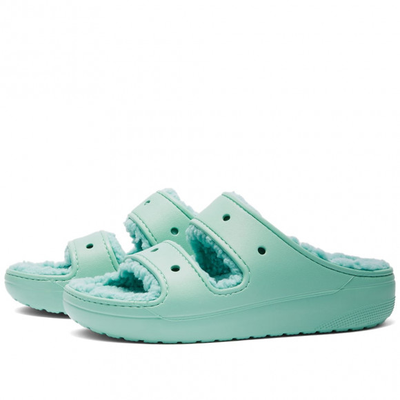 Crocs Classic Cozzzy Sandal Jade Stone - 207446-3UG