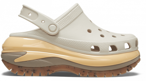 Crocs | Unisex | Mega Crush | Clogs | Almond Tint / Multi | - 207988-0LM