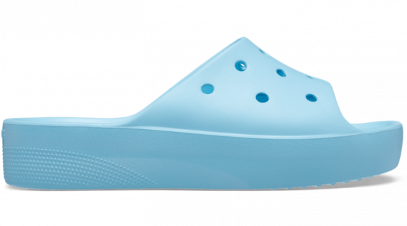 Crocs Classic Platform Slides Women Arctic - 208180-411