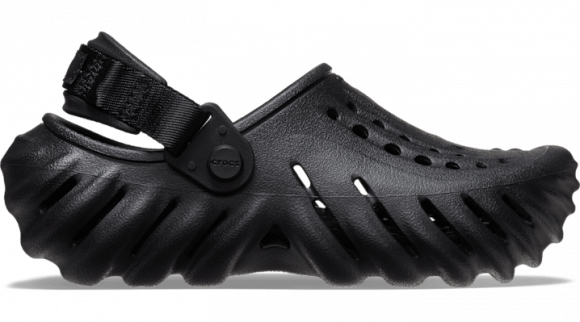Crocs Echo Clogs Kids Black - 208190-001