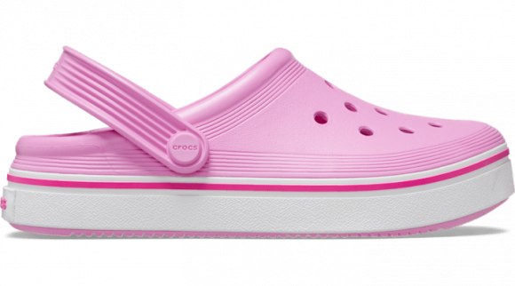 Crocs Off Court Clogs Kids Taffy Pink - 208477-6SW
