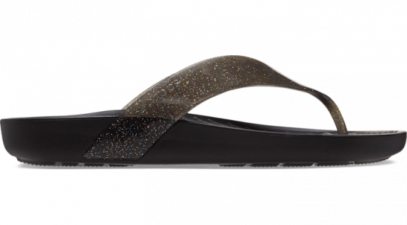 Crocs women Splash Glitter Sandals Black - 209050-001