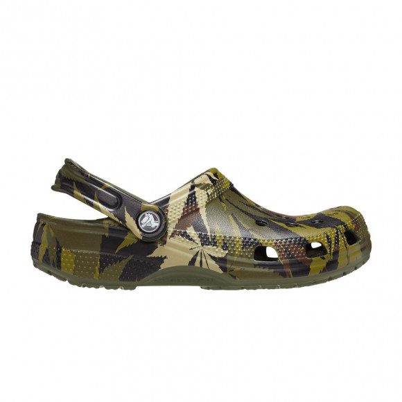 Crocs Classic Clog 'Hemp Camo' | Green | Men's Size 9 - 209100-3TC