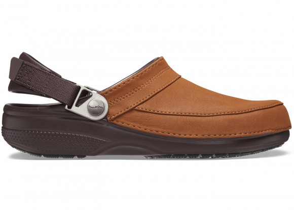 Crocs x Museum of Peace and Quiet Classic Clog in Mocha - 209389-2ZH