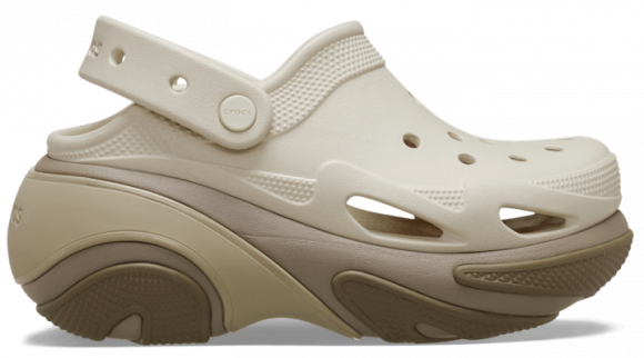 Crocs unisex Bubble Crush Clogs Taupe - 210061-214