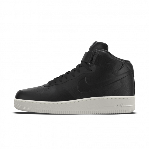 Nike Air Force 1 Mid By You Custom herenschoenen - Zwart - 2106261271
