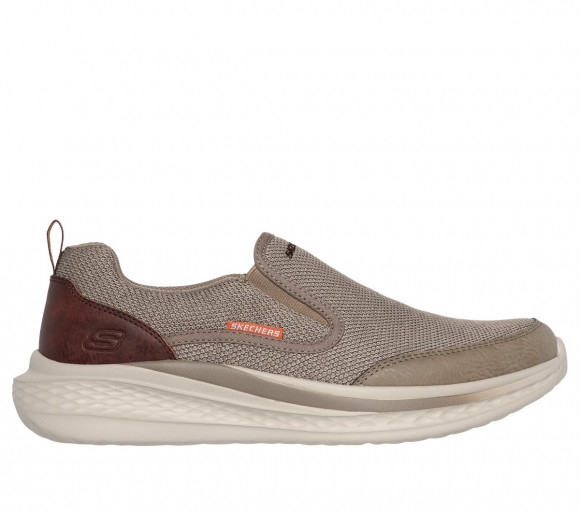 Skechers Men's Relaxed Fit: Slade - Lucan Sneaker in Khaki - 210808