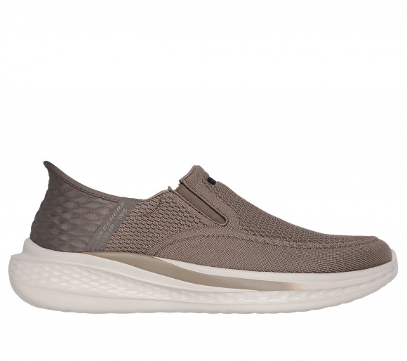 Skechers Men's Slip-ins Relaxed Fit: Slade - Deacon Sneaker in Taupe - 210887