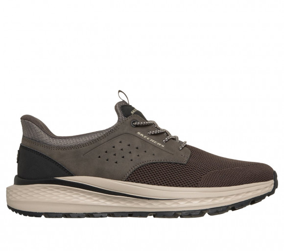 Skechers Uomo Slip-ins Relaxed Fit: Slade Ultra - Colorado Sneaker in Talpa Scuro, Taglia 39.5 - 211390