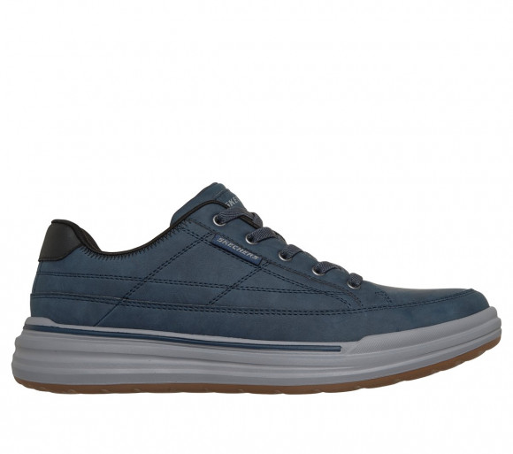 Skechers Uomo Relaxed Fit: Sterling - Cedrick Sneaker in Marrone Chiaro, Taglia 39.5 - 211394