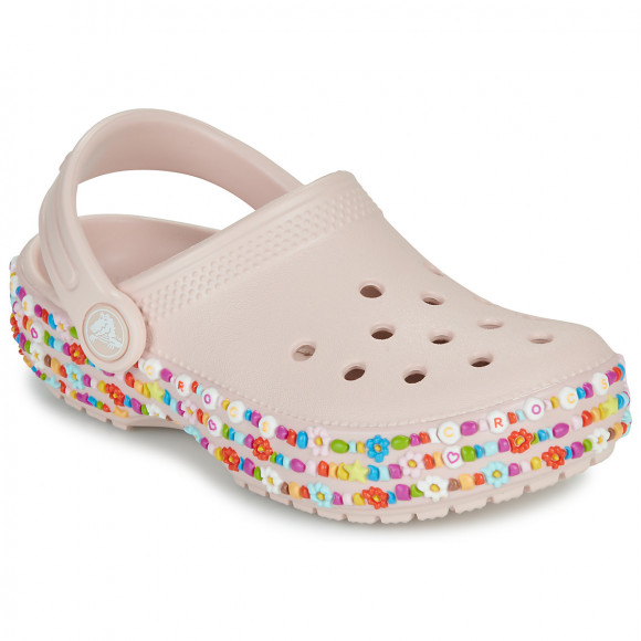 Crocs  Clogs (Shoes) Classic Beaded Band Clog K  (girls) - 211614-6UR