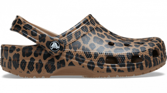 Crocs unisex Classic Animal Clogs Sepia / Leopard - 211800-2LD