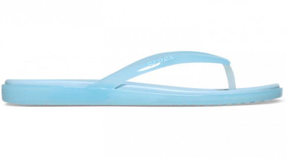 Crocs | Women | Miami Jelly Round Toe | Flips | Sky Blue Jelly | - 212014-5DZ