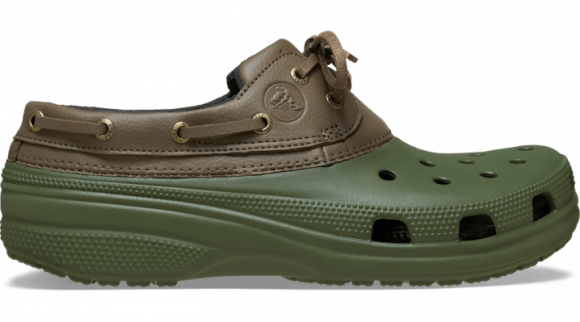 Crocs Classic Boat Shoe 'Army Green' | Men's Size 12 - 212022-38V