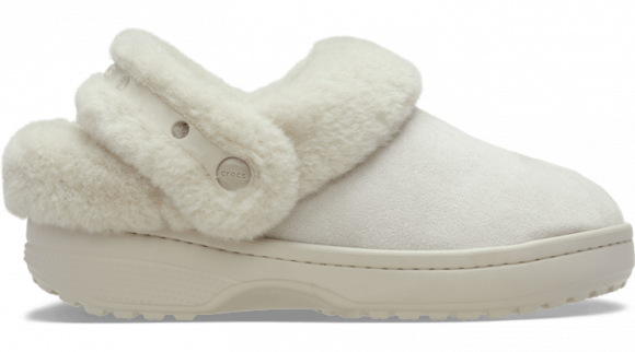 Crocs | Unisex | Classic Unfurgettable Vegan Suede | Clogs | Cocoa Crème | - 212106-2PL