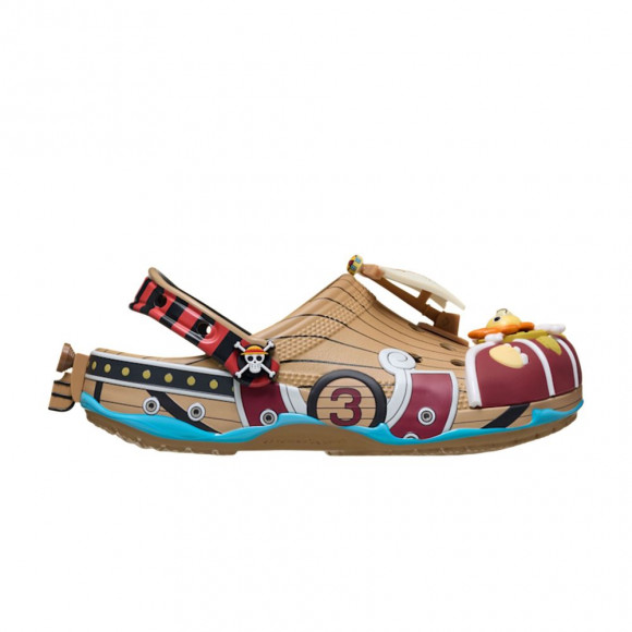 One Piece x Crocs Classic Clog 'Thousand Sunny' | Tan | Men's Size 11 - 212126-90H