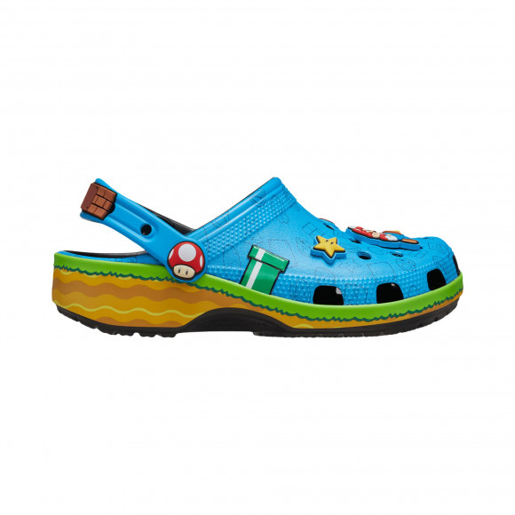 Super Mario x Crocs Classic Clog 'Blue' | Men's Size 7 - 212138-90H