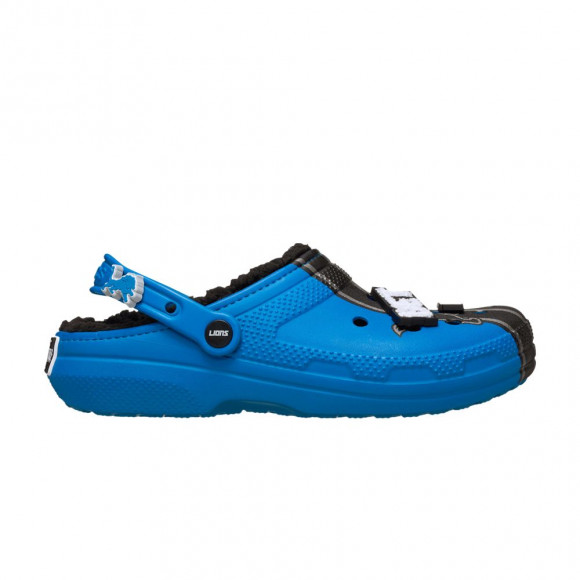 Crocs NFL x Classic Lined Clog 'Detroit Lions' | Blue | Men's Size 9 - 212444-90H