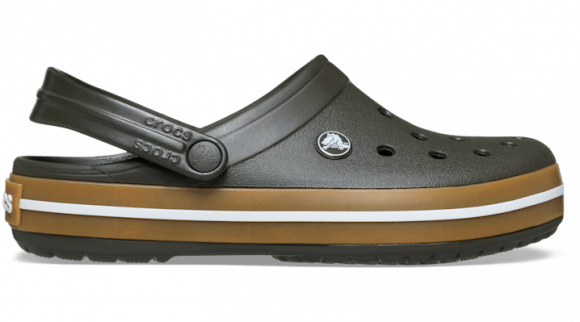 Crocs | Unisex | Crocband Gum | Clogs | Deep Olive | - 212756-3DK