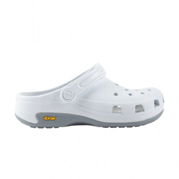 Vibram x Crocs Classic EXP Clog 'Sky Ice Concrete' | White | Men's Size 8 - 212793-0UH
