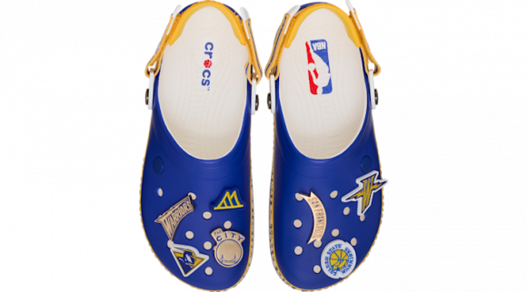 Crocs NBA Golden State Warriors Crocband™ Klompen Unisex Multi - 212801-90H