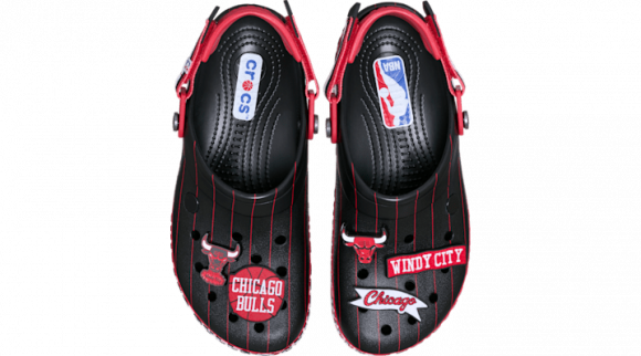 Crocs NBA Chicago Bulls Crocband™ Klompen Unisex Multi - 212803-90H