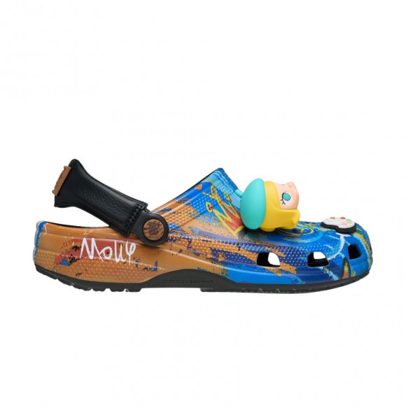 Pop Mart x Crocs Classic Clog 'Mega Space Molly' | Blue | Men's Size 9 - 212962-90H