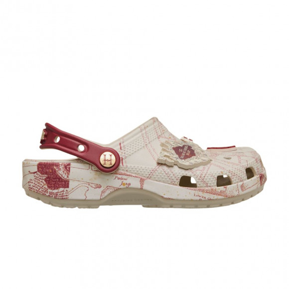 Harry Potter x Crocs Classic Clog 'Marauder’s Map' | White | Men's Size 7 - 212968-90H