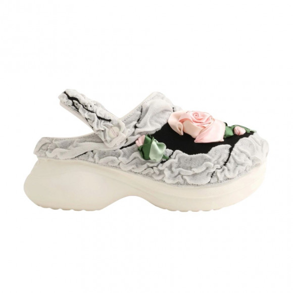 Caroline Hú x Crocs Wmns Bae Clog 'Grey' | White | Women's Size 6 - 212977-0WV