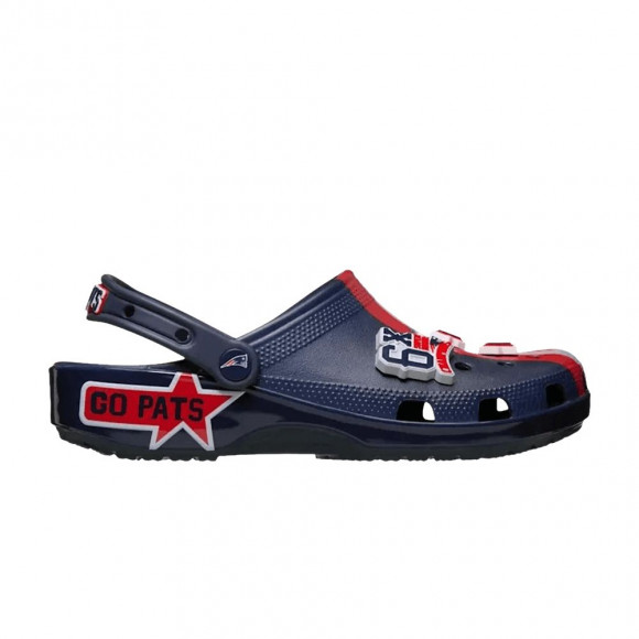 NFL x Crocs Classic Clog 'New England Patriots' | Blue | Men's Size 8 - 212993-90H