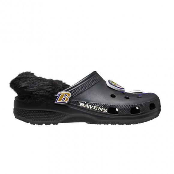 NFL x Crocs Classic Clog 'Baltimore Ravens' | Black | Men's Size 5 - 213166-90H