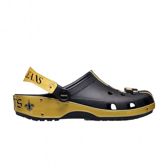 NFL x Crocs Classic Clog 'New Orleans Saints' | Black | Men's Size 4 - 213172-90H