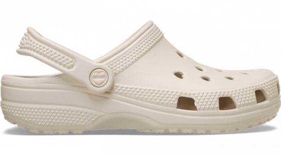 Crocs unisex Classic Hearts Cut Out Clogs Frappé - 213441-2MC